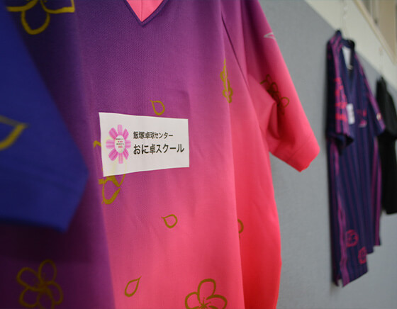 卓球⽤具の販売